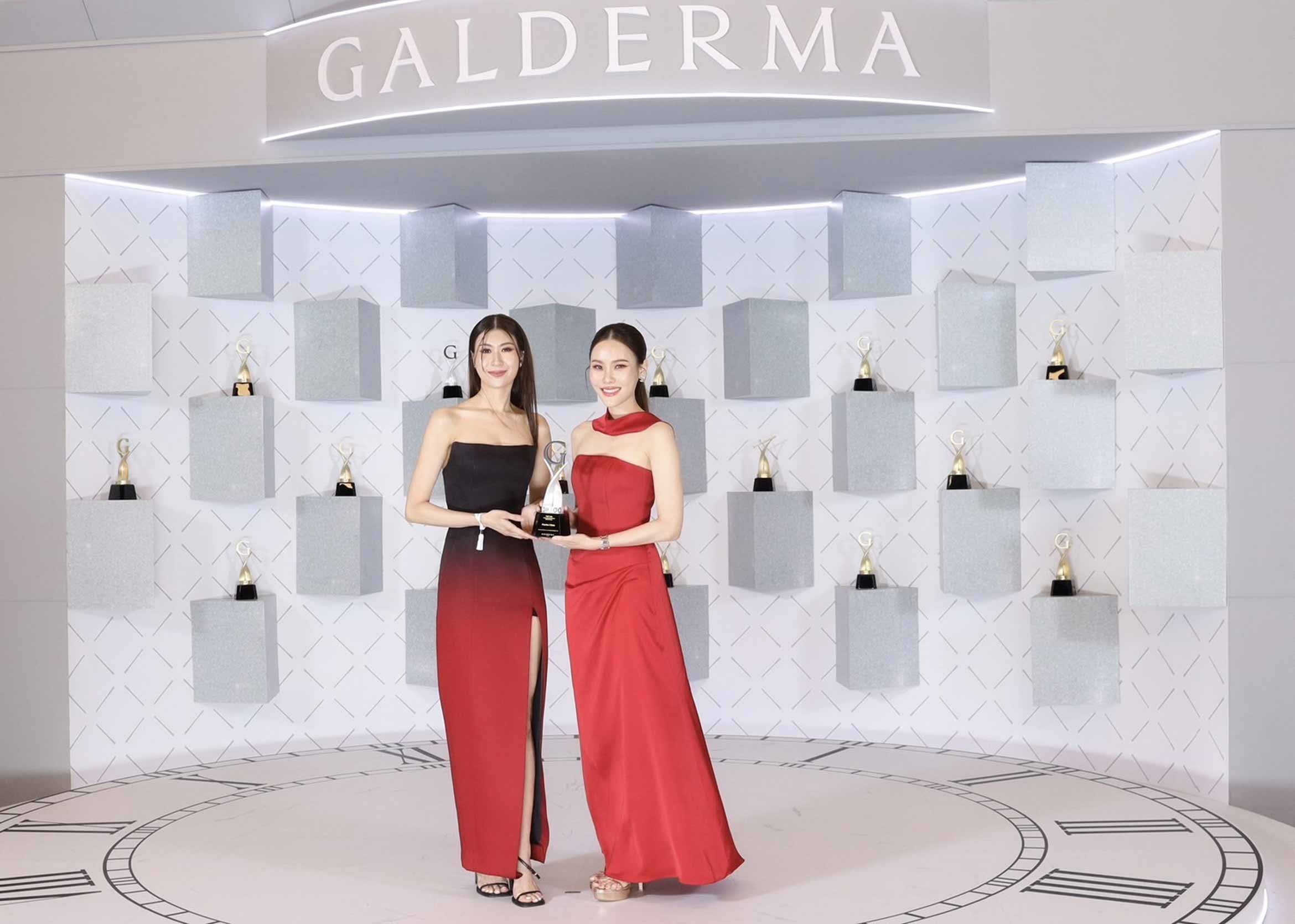 หมอมิลค์ หมอเฟรนด์งานรับรางวัลgalderma2024