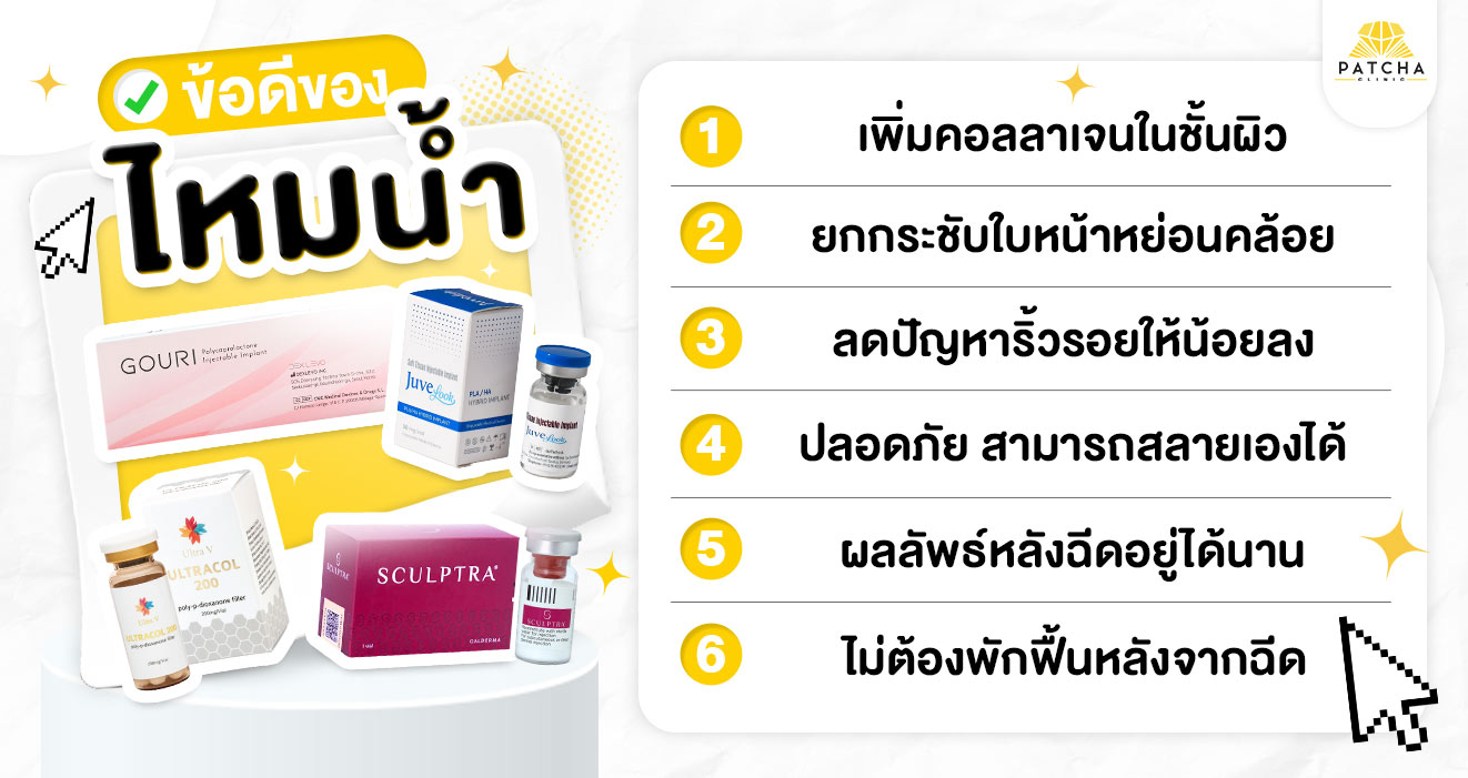 ข้อดีไหมน้ำ